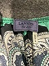 Lanvin 100% Silk Paisley Green Silk Pants Size EU (FR) 36 / US 4 - photo 7