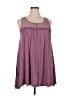 emerald Purple Sleeveless Blouse Size 2X - photo 1