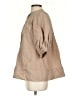 3.1 Phillip Lim Tan 3/4 Sleeve Button-Down Shirt Size 2 - photo 5