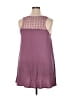 emerald Purple Sleeveless Blouse Size 2X - photo 2