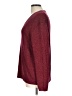 St. John Burgundy Pullover Sweater Size L - photo 5
