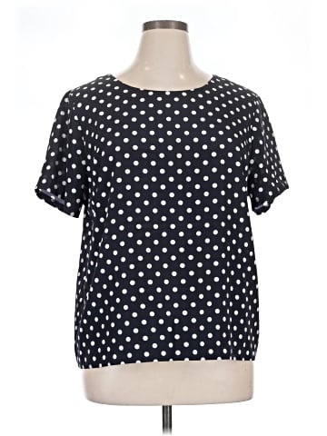 J.Crew Factory Store Short Sleeve Blouse (view 1)