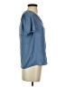 Maison d' Amelie 100% Polyester Blue Short Sleeve Blouse Size XS - photo 4