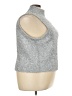 J.Crew Metallic Silver Sweater Vest Size 3X - photo 4