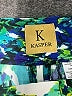 Kasper Print Green Active Pants Size 10 - photo 7