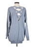 Dreamers Gray Long Sleeve Top Size S - photo 2