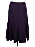 Laura Scott Solid Purple Formal Skirt Size 14 - photo 1