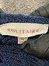 Solitaire Blue 3/4 Sleeve Top Size M - photo 4