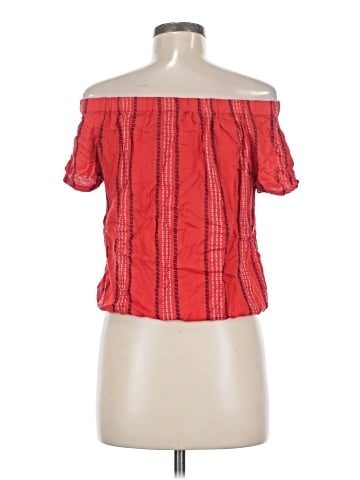 Twine & String Short Sleeve Blouse (view 2)