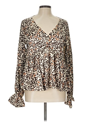 Glam Long Sleeve Blouse (view 1)