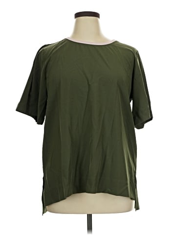 Lands' End Short Sleeve Blouse (view 1)
