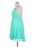 ASOS 100% Polyester Teal Cocktail Dress Size 14 - photo 5
