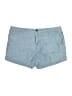 Merona Chevron-herringbone Blue Shorts Size 10 - photo 1