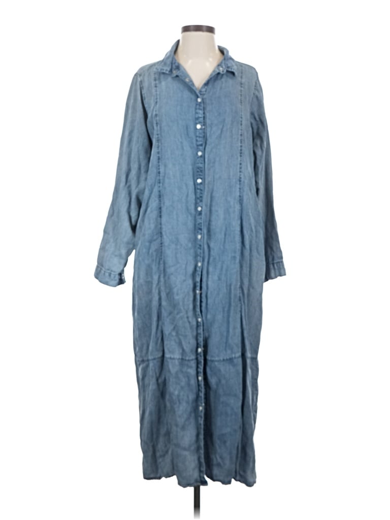 Pre-owned Easel Casual Dress In Blue