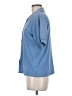 Talbots 100% Cotton Blue Short Sleeve Blouse Size M (petite) - photo 5