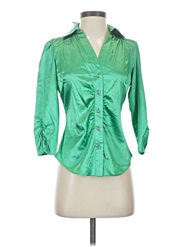 BCBGMAXAZRIA 3/4 Sleeve Blouse (view 1)