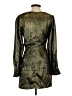 Lost + Wander 100% Polyester Metallic Green Cocktail Dress Size S - photo 2