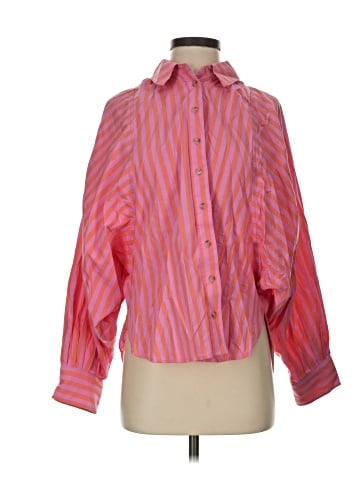 Pilcro Long Sleeve Blouse (view 1)