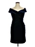 Eliza J Blue Cocktail Dress Size 14 - photo 1