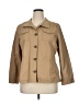 Talbots 100% Cotton Solid Tan Jacket Size XL Petite - photo 1