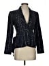 Nanette Lepore Tweed Black Blazer Size 4 - photo 1