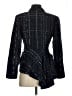 Nanette Lepore Tweed Black Blazer Size 4 - photo 2