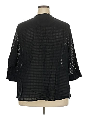 Avenue 3/4 Sleeve Button-Down Shirt (view 2)