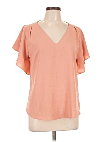 Bobeau Short Sleeve Top (view 1)