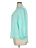 Vince Camuto 100% Polyester Teal 3/4 Sleeve Blouse Size XL - photo 5