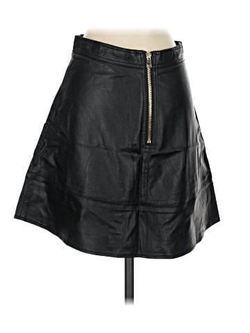 Rewash Faux Leather Skirt (view 2)
