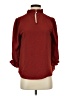 Reba 100% Polyester Burgundy Long Sleeve Blouse Size S - photo 1