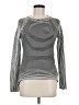 Limited Edition Stripes Silver Turtleneck Sweater Size 10 - photo 1