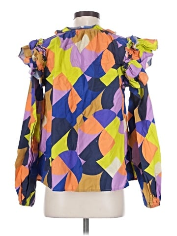 Peach Love Long Sleeve Blouse (view 2)