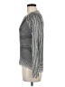 Limited Edition Stripes Silver Turtleneck Sweater Size 10 - photo 5