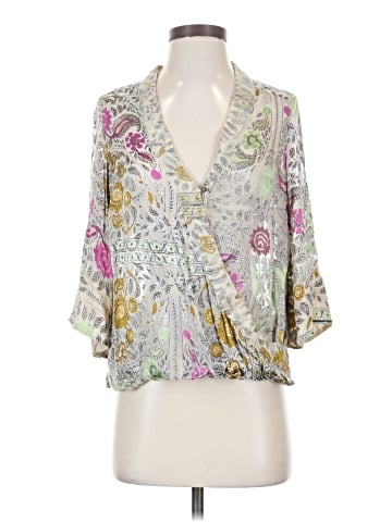 Floreat 3/4 Sleeve Blouse (view 1)
