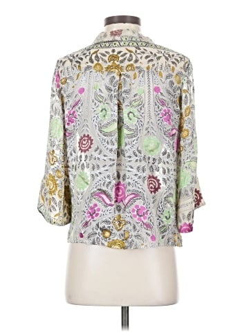 Floreat 3/4 Sleeve Blouse (view 2)