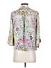 Floreat Gray 3/4 Sleeve Blouse Size XS - photo 2