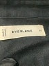Everlane 100% Flax Solid Black Long Sleeve Button-Down Shirt Size XS - photo 7