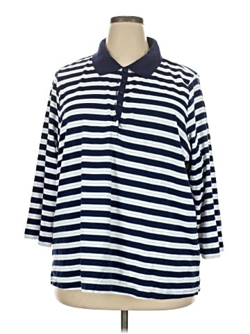 Lands' End Long Sleeve Polo (view 1)