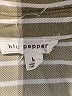 Blu Pepper 100% Lyocell Tan Short Sleeve Button-Down Shirt Size L - photo 7