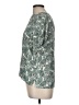 H&M Paisley Green Short Sleeve Blouse Size 6 - photo 5