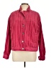 CAbi 100% Cotton Red Jacket Size L - photo 1