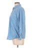 White Stag Checkered-gingham Blue Long Sleeve Button-Down Shirt Size 12 - photo 5