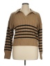 Pistola 100% Cotton Stripes Tan Pullover Sweater Size XL - photo 1