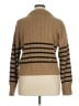 Pistola 100% Cotton Stripes Tan Pullover Sweater Size XL - photo 2