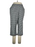 Alfred Dunner Houndstooth Gray Casual Pants Size 16 - photo 1
