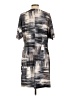Komarov Graphic Gray Casual Dress Size Lg (3) - photo 2