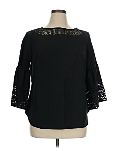 Lauren by Ralph Lauren 3/4 Sleeve Blouse (view 1)
