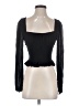 Kookai 100% Viscose Black Long Sleeve Top Size EU 36 / US 6 - photo 1