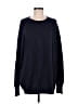 Brandy Melville 100% Cotton Solid Blue Pullover Sweater One size - photo 1